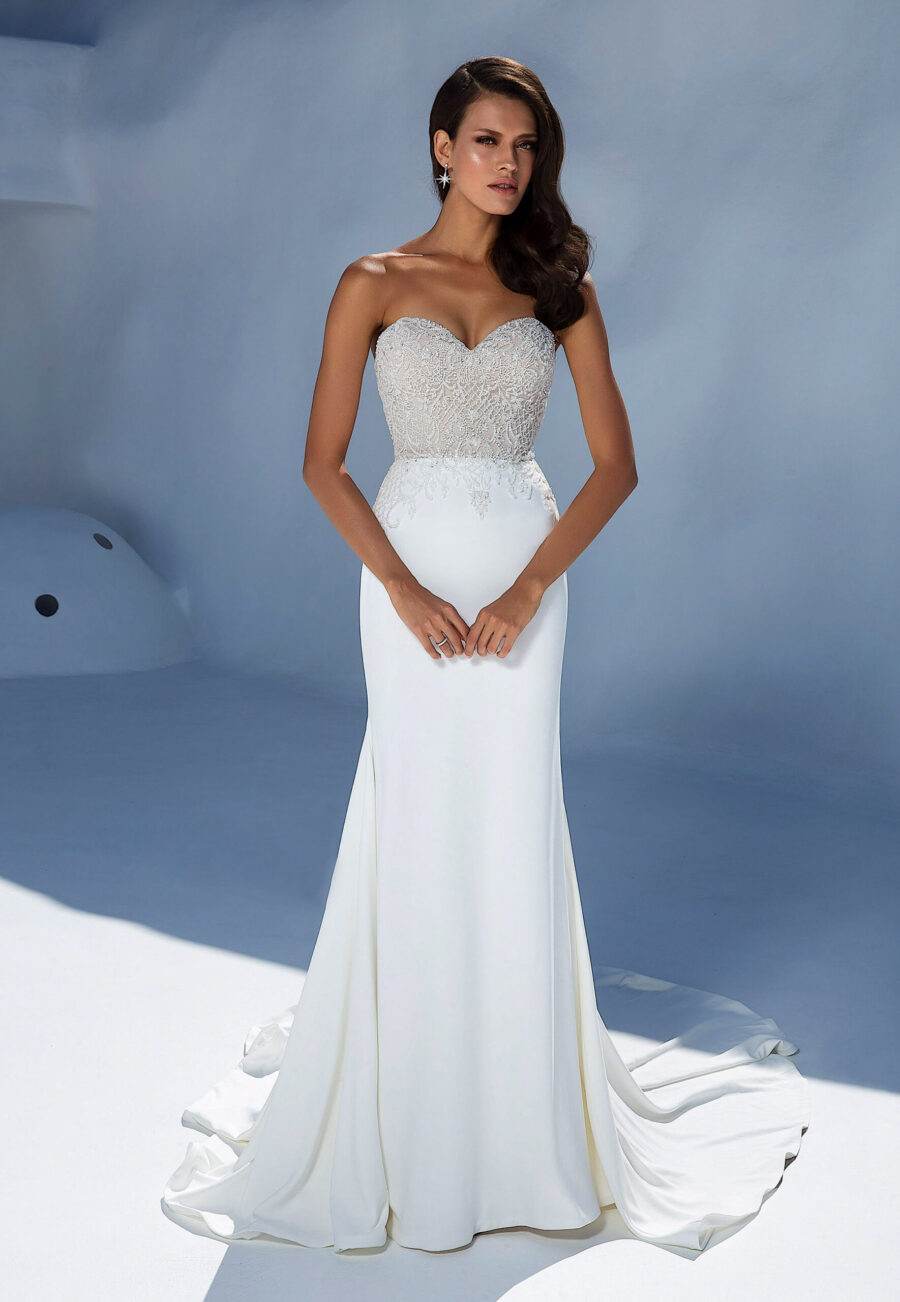 Beaded Bodice Wedding Gown - Justin Alexander - 88004 - Diva Bridal Boutique